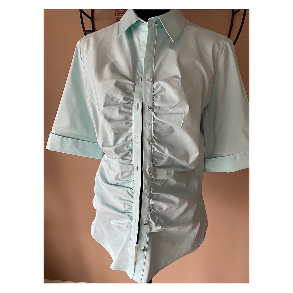 🌟The Button Bedazzled Blouse🌟